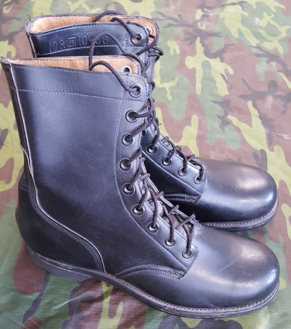 M1962 "McNamara" Leather Combat Boots, 10R