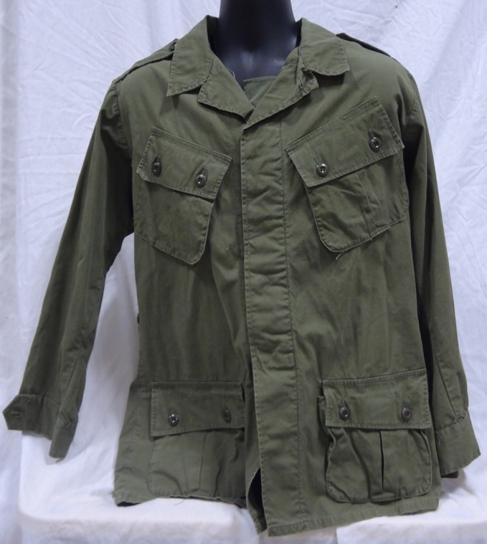 VN Conversion 1st Pattern Poplin Jungle Fatigue Coat