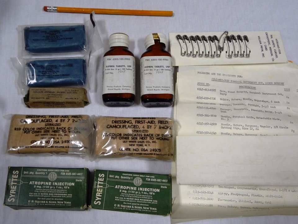 M3 Medic Bag, Very Complete