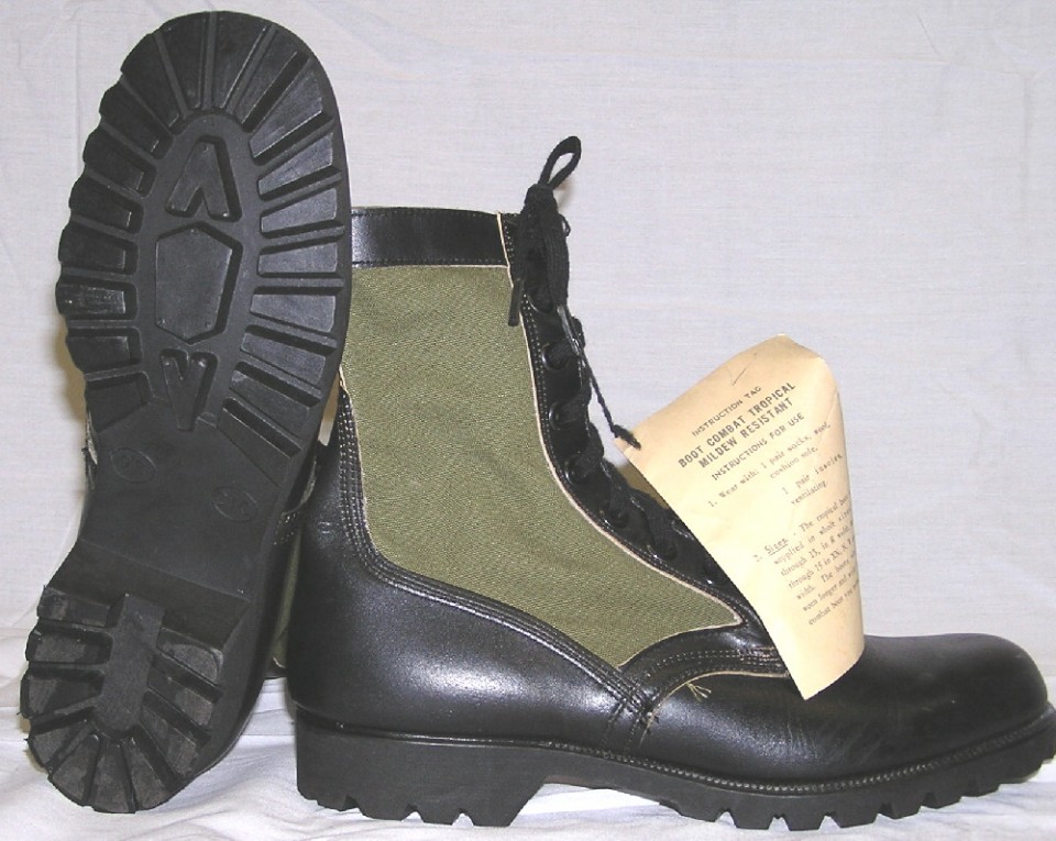 1st Pattern Jungle Boots, Vibram