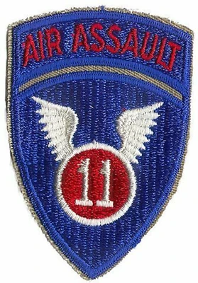 11th Air Assault Division (Test), Color, Cut-Edge - Image 1