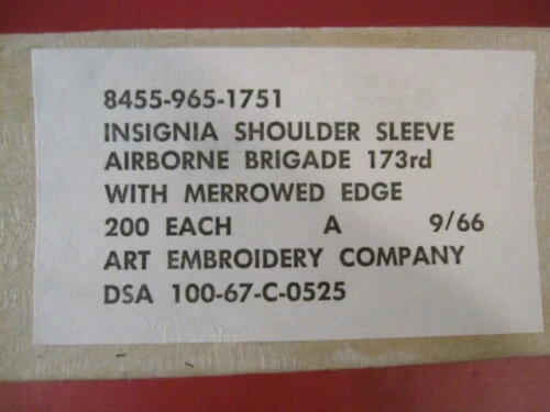 173rd. Airborne Brigade, Color - Image 2