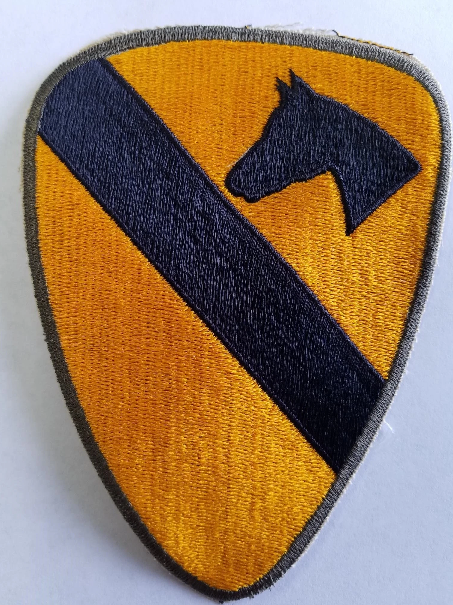 1st Cavalry Division, Color, Cut-Edge - Image 1