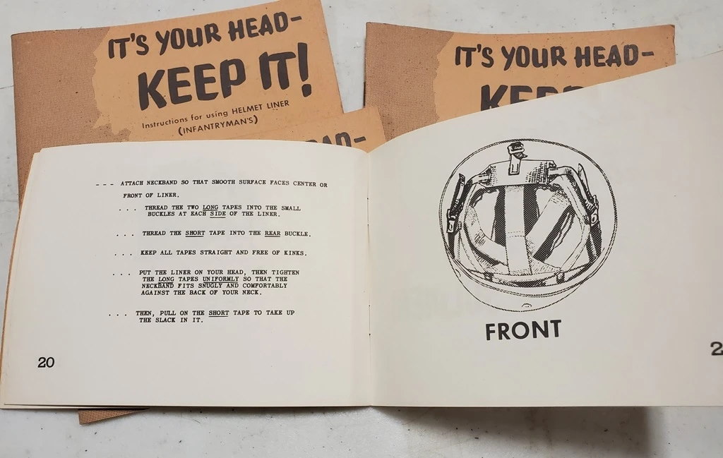 It's Your Head - Keep It! (M-1 Infantry Helmet Manual) - Image 2