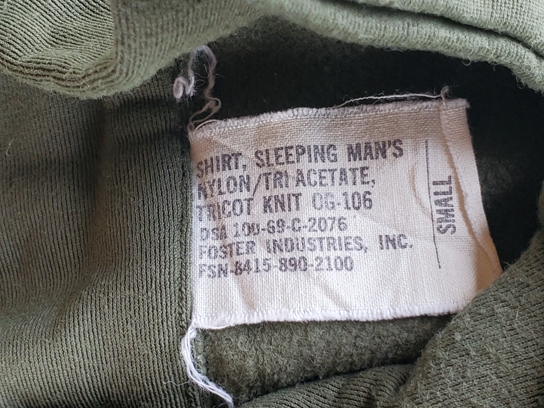 Sleep Shirt, Man's - Image 2