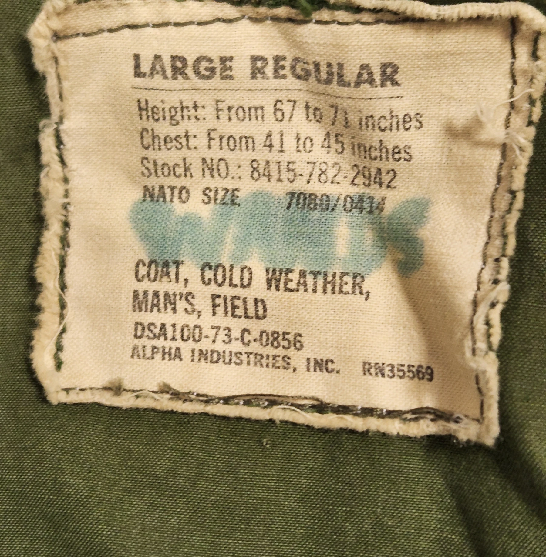 M-65 Field Jacket 1973 (LR) #2 - Image 4