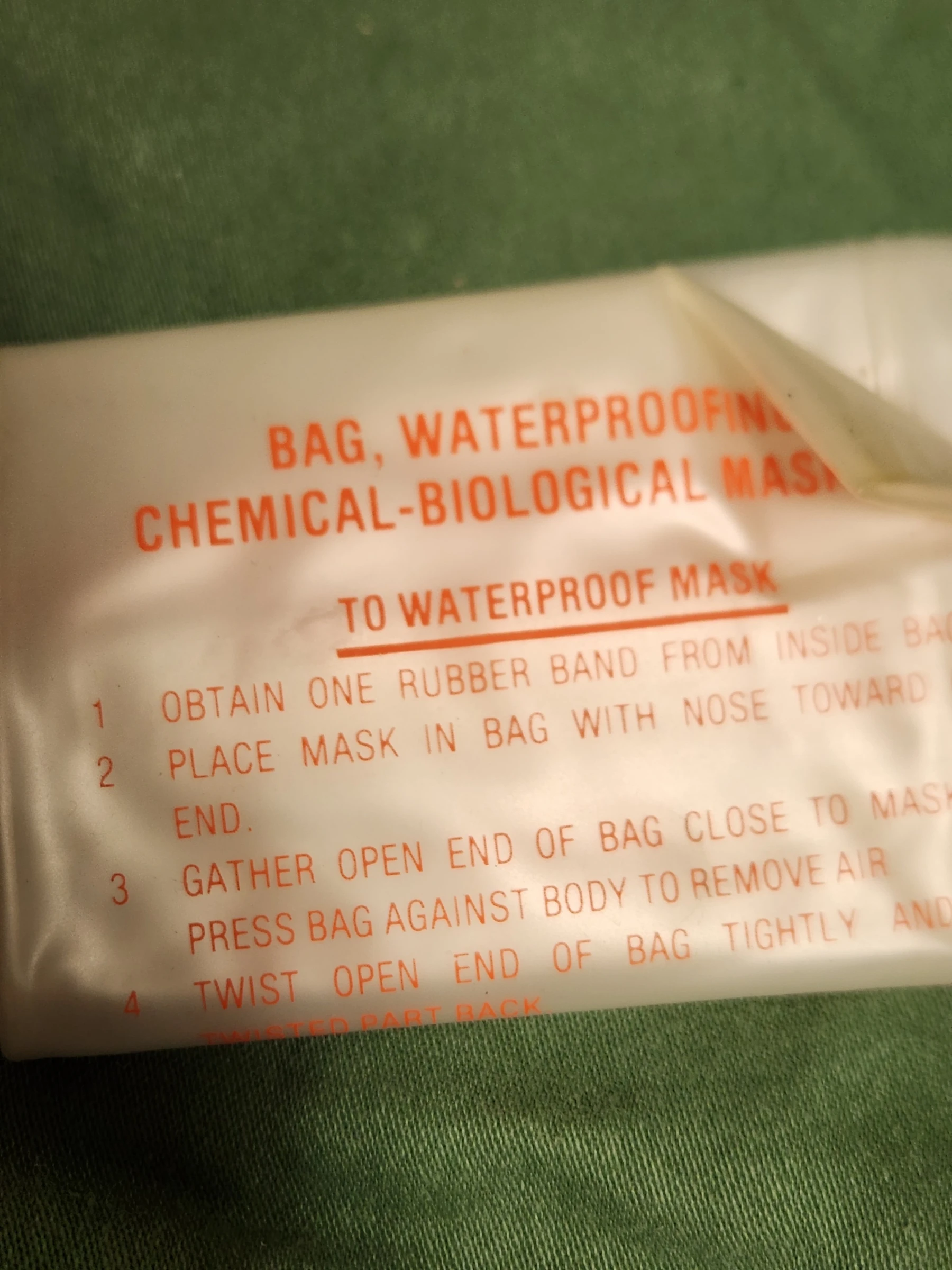 M-17 Gas Mask Set, 1965 - Image 5