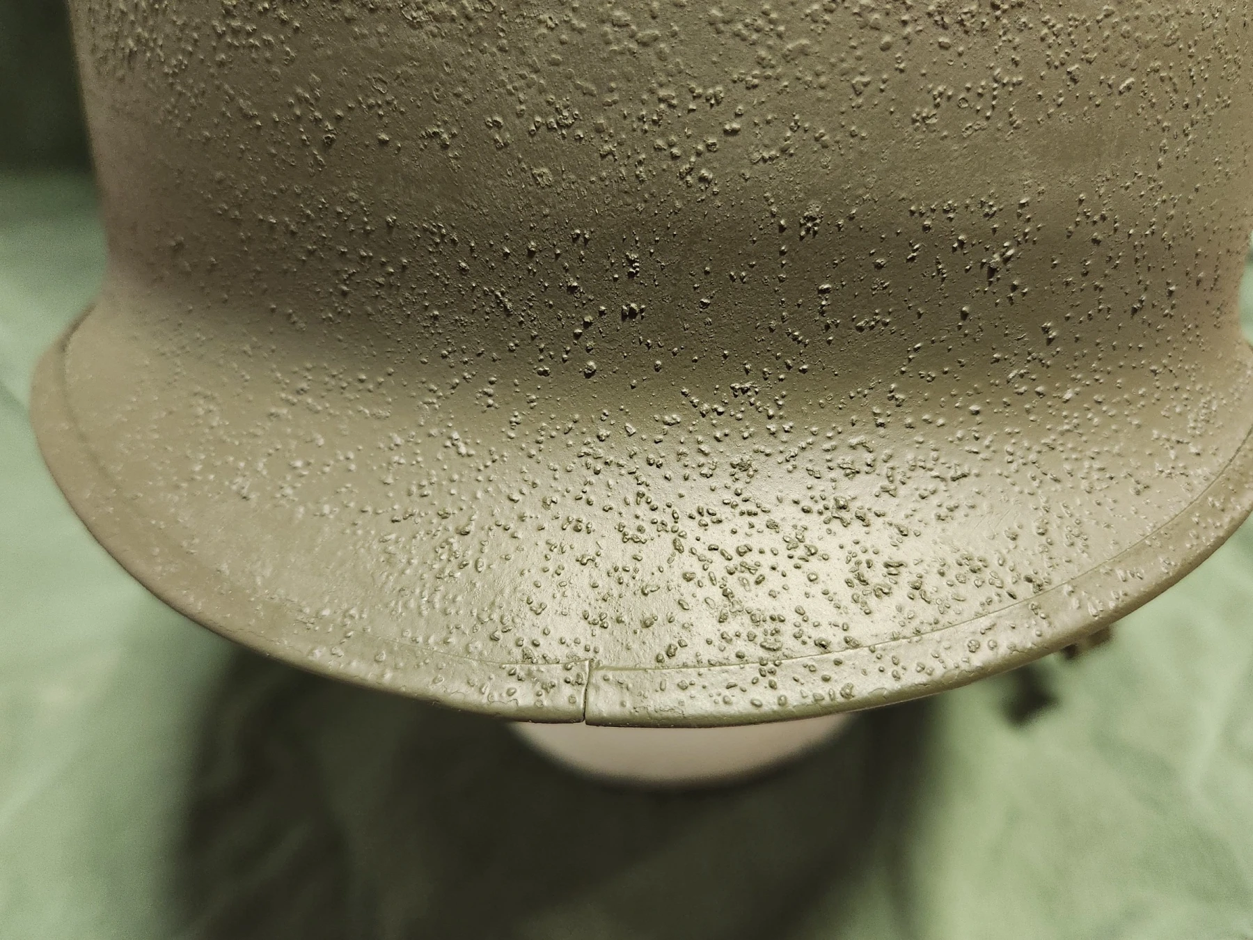 M1 Helmet Shell, WWII OD#7 - Image 5