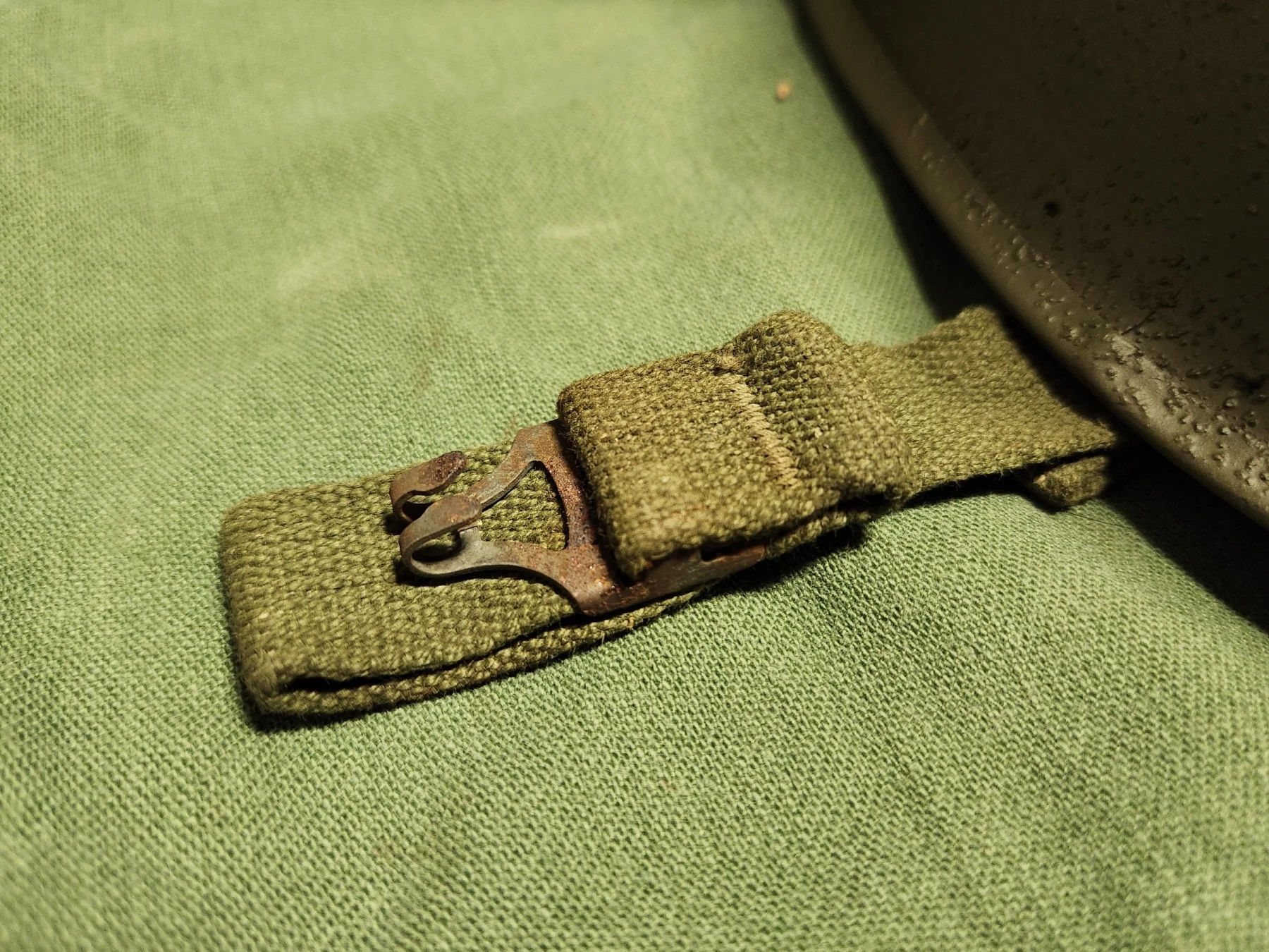 M1 Helmet Shell, WWII OD#7 - Image 6