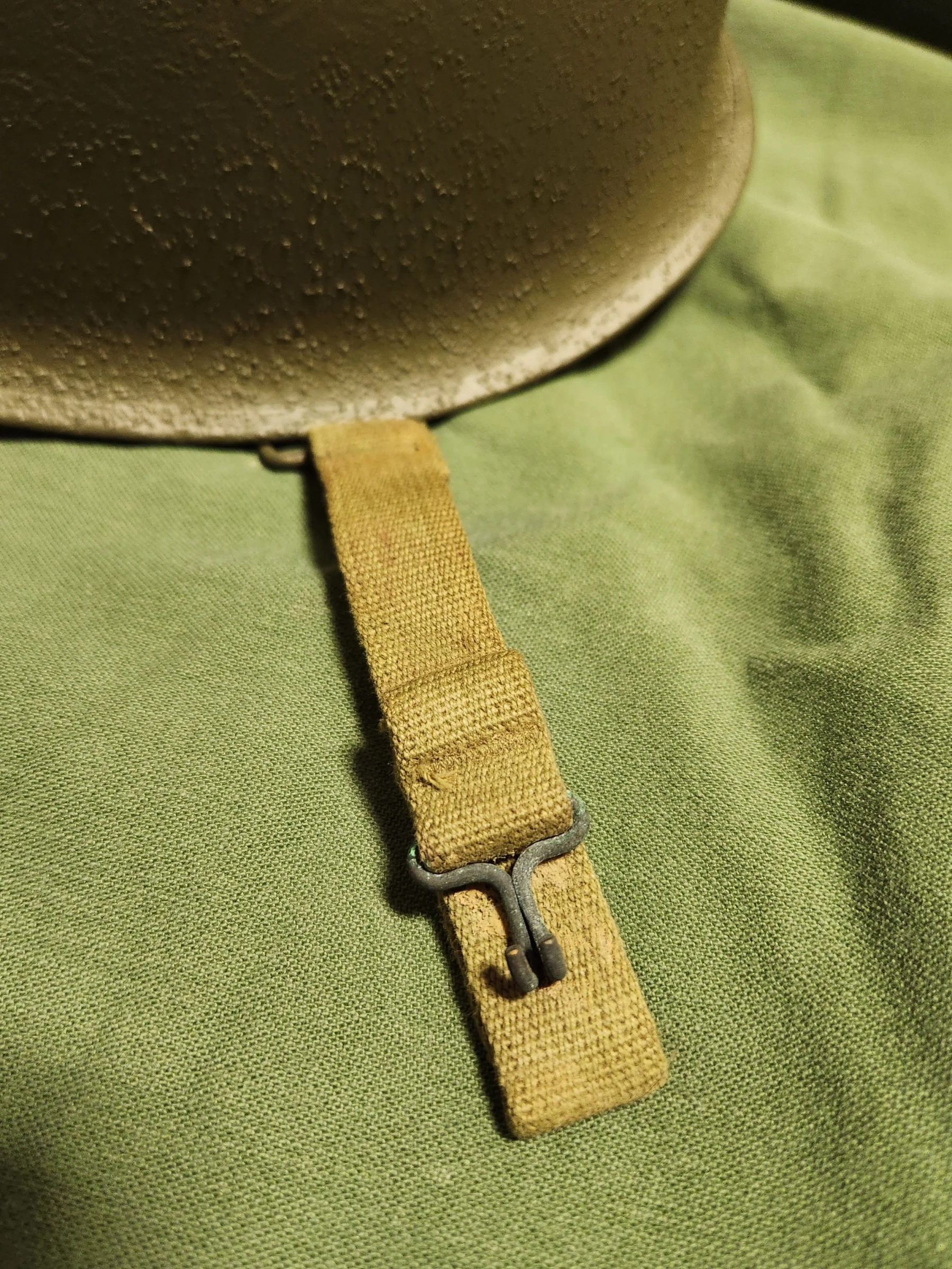 M1 Helmet Shell, WWII OD#3 - Image 5