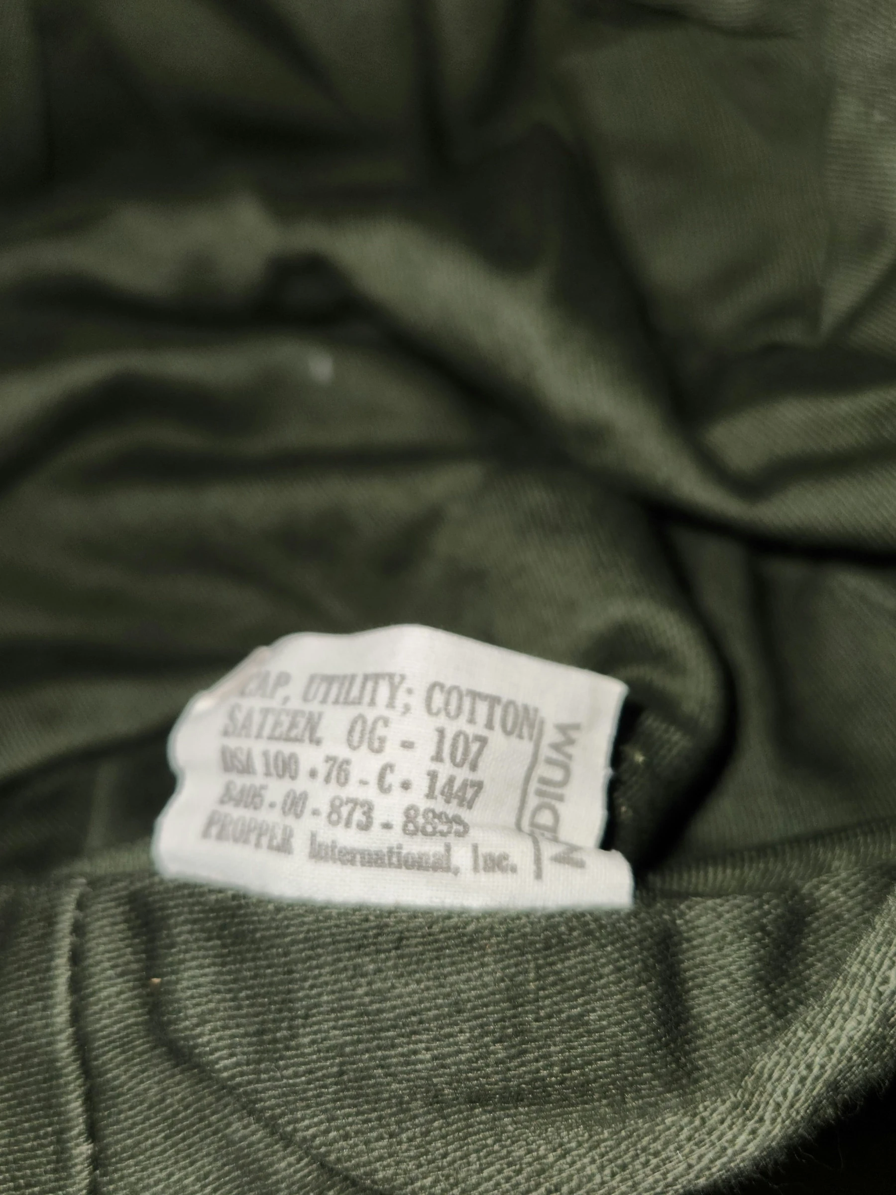 Utility Cover, OD, USN. SEAL Estate - Image 10