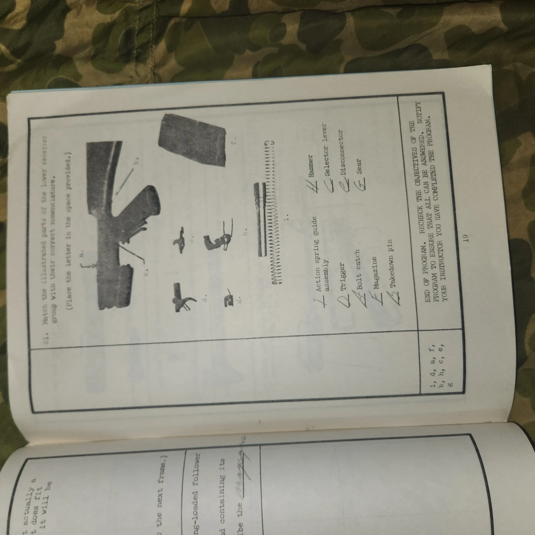 INTRO & NOMENCLATURE US RIFLE M16 - Image 5