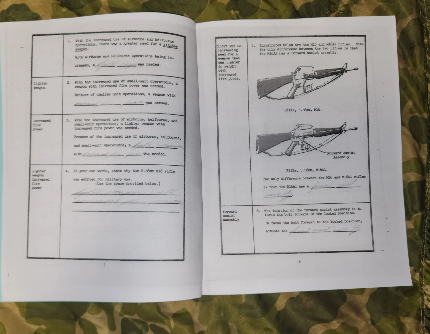INTRO & NOMENCLATURE US RIFLE M16 (NEW) - Image 2