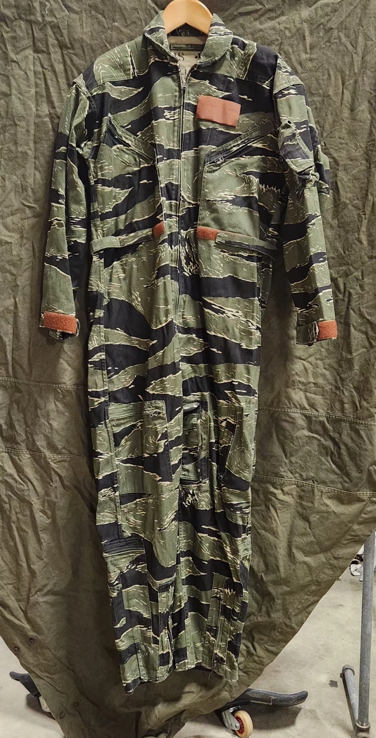 Tiger Stipe Flight Suit, Large (44) - Image 1