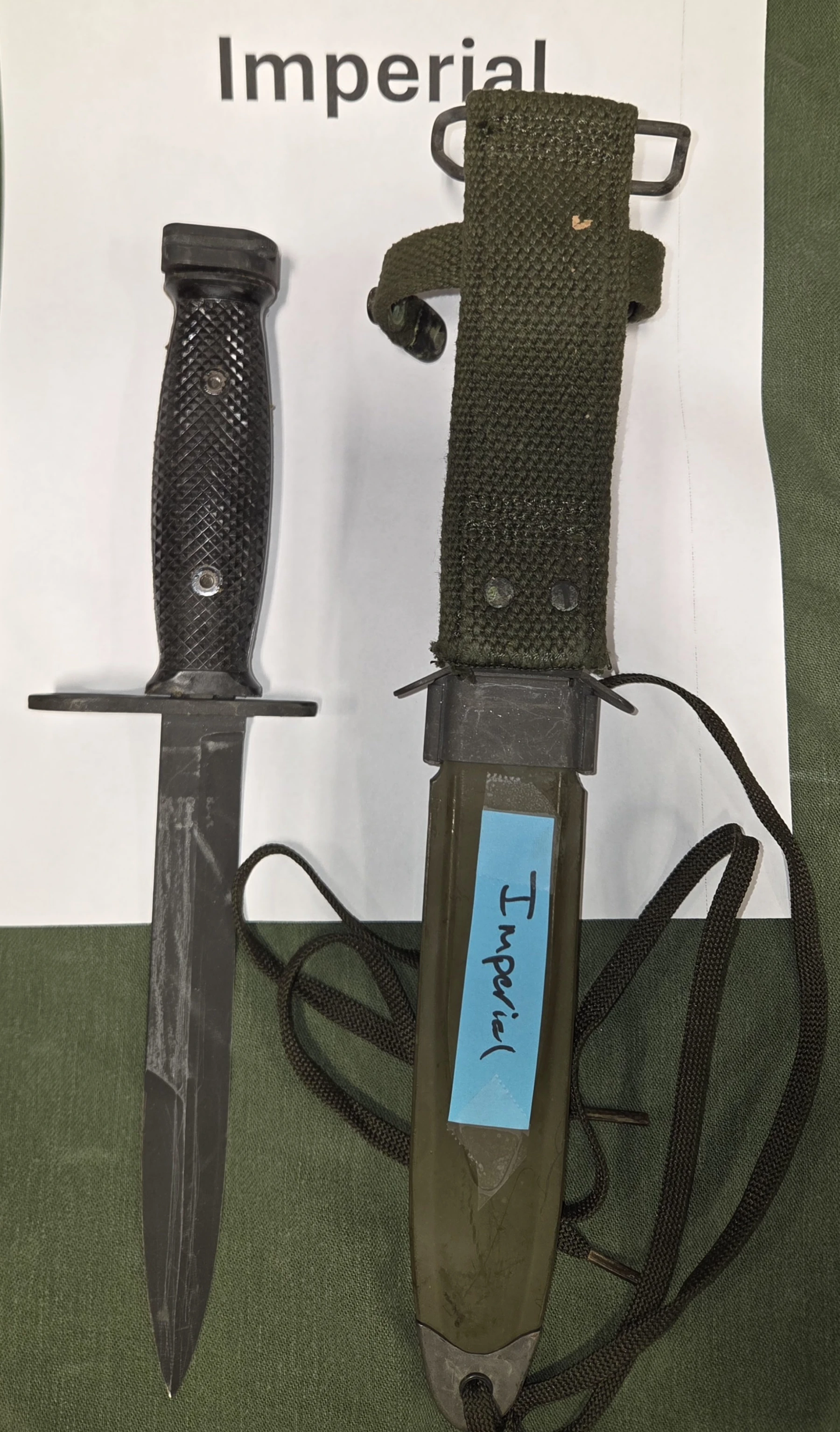 M7 Bayonet w/ M8A1 Scabbard - Image 3