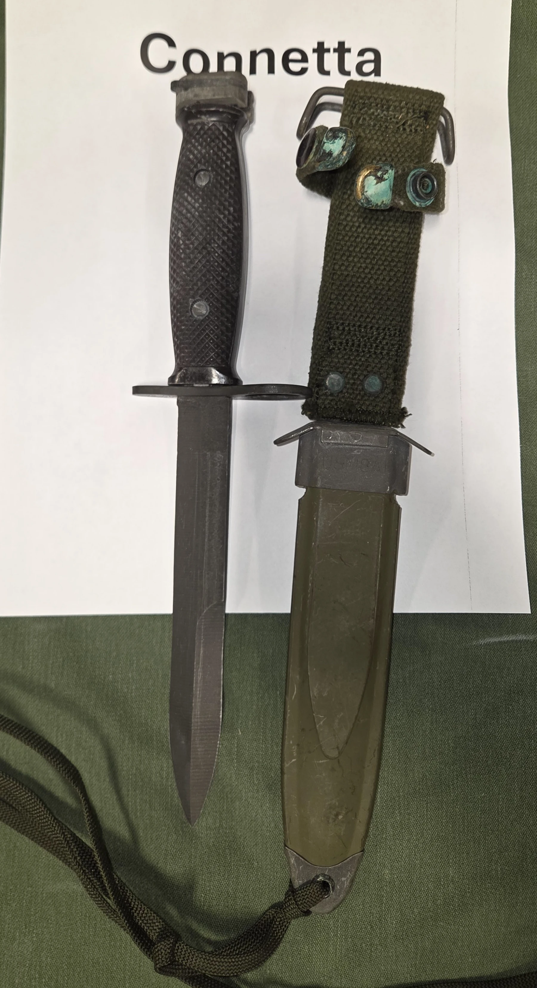 M7 Bayonet w/ M8A1 Scabbard - Image 4