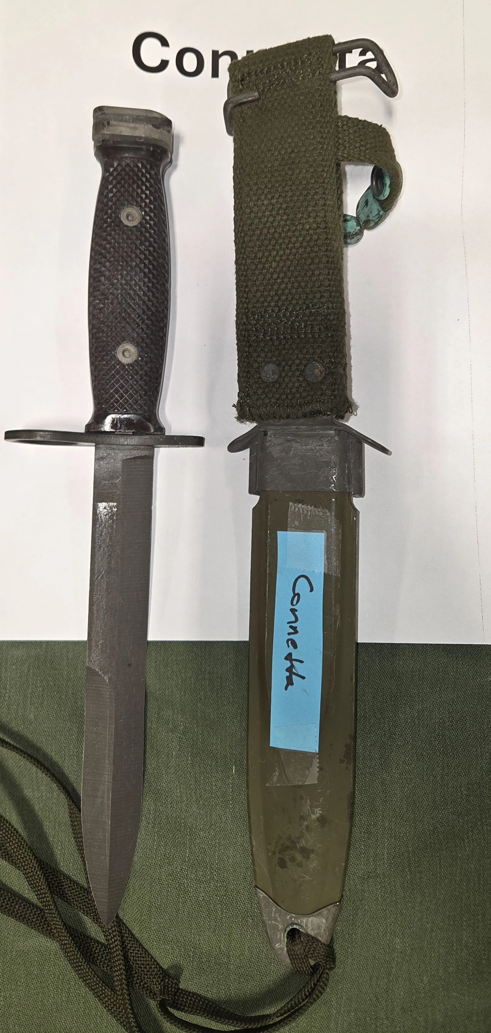 M7 Bayonet w/ M8A1 Scabbard - Image 5