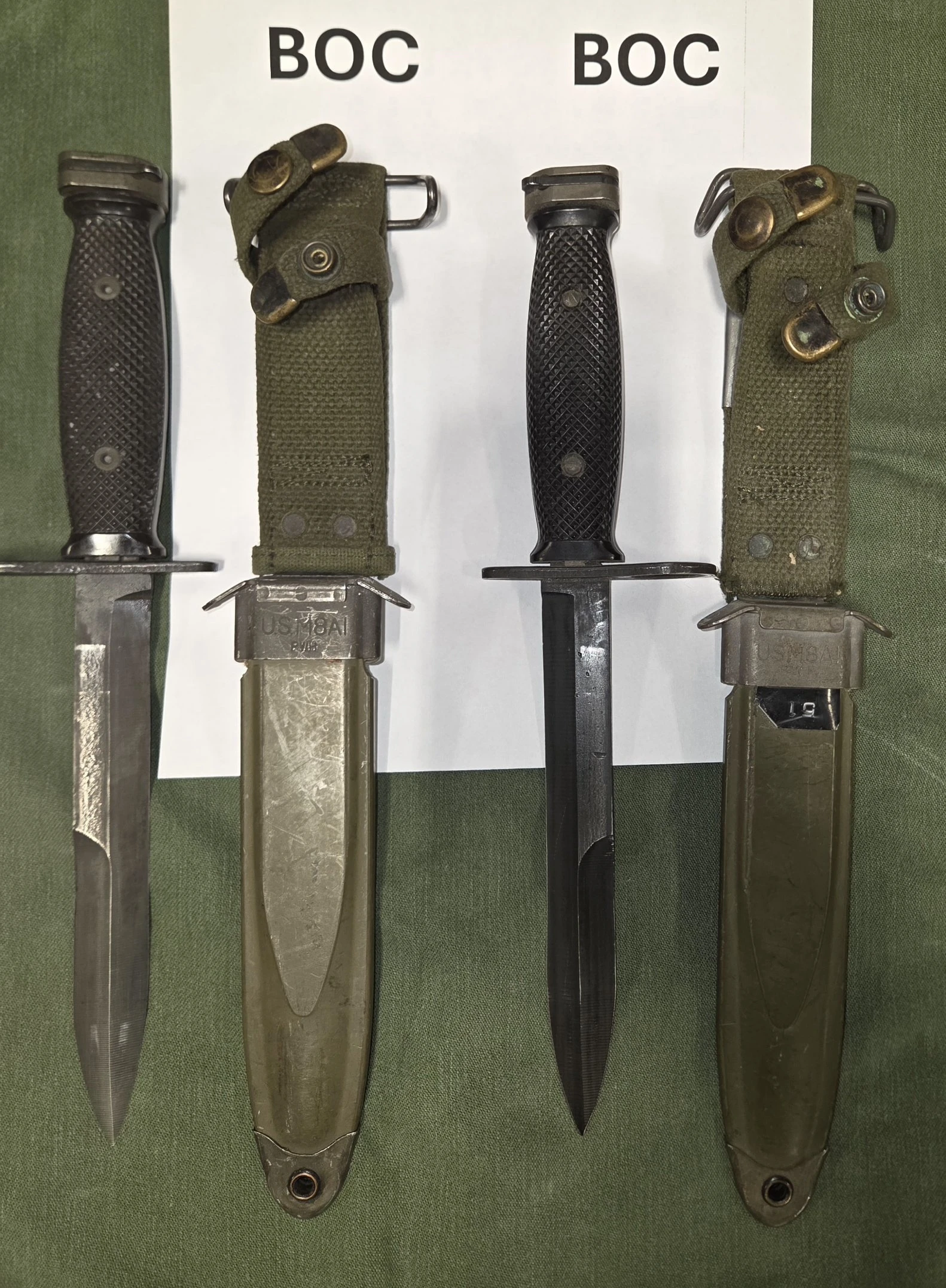 M7 Bayonet w/ M8A1 Scabbard - Image 6