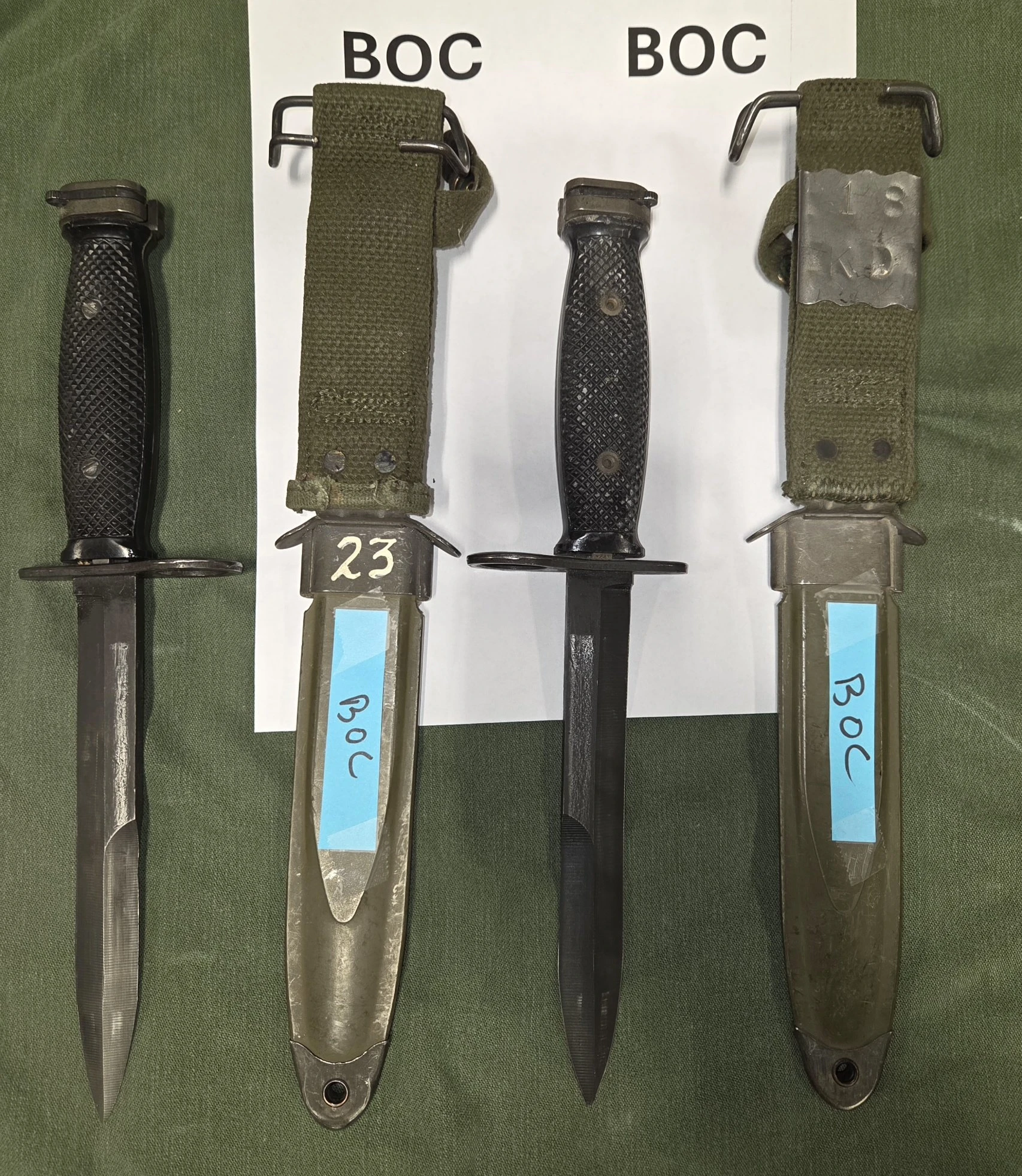 M7 Bayonet w/ M8A1 Scabbard - Image 7