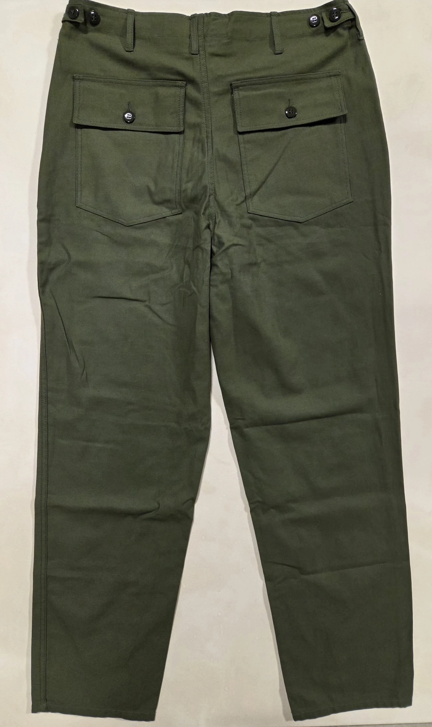 1st & 2nd Pattern OG-107 Sateen Fatigue Trousers - Image 2