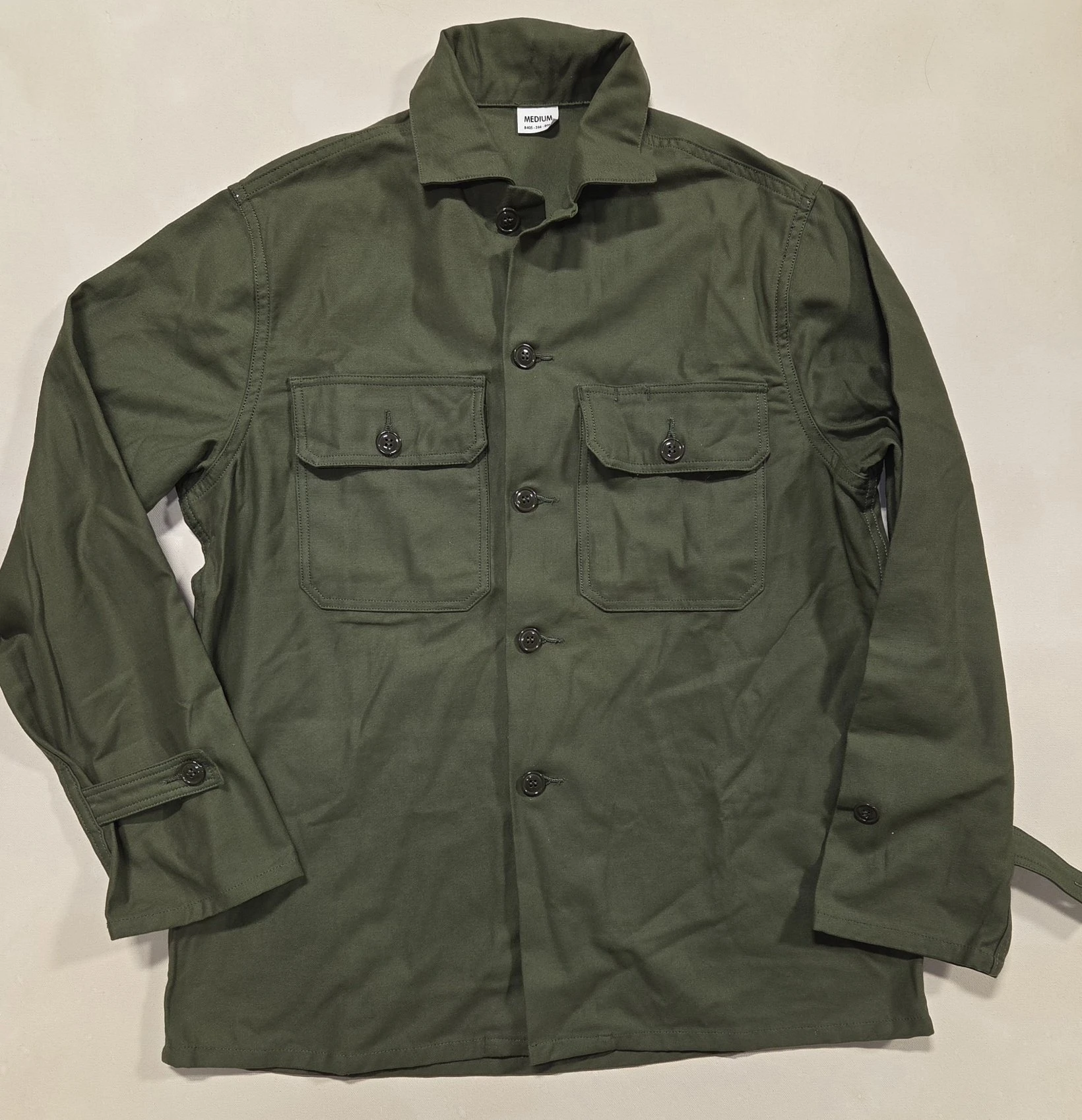 2nd Pattern OG-107 Sateen Fatigue Shirt - Image 1