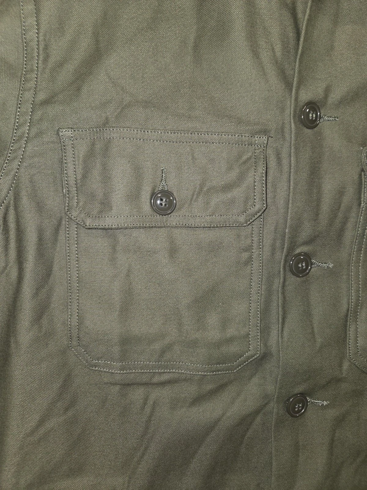 2nd Pattern OG-107 Sateen Fatigue Shirt - Image 4