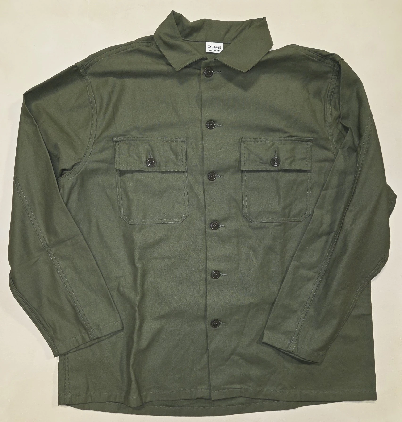 1st Pattern OG-107 Sateen Fatigue Shirt - Image 1
