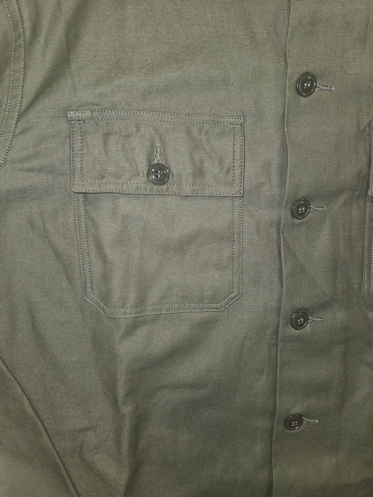 1st Pattern OG-107 Sateen Fatigue Shirt - Image 3