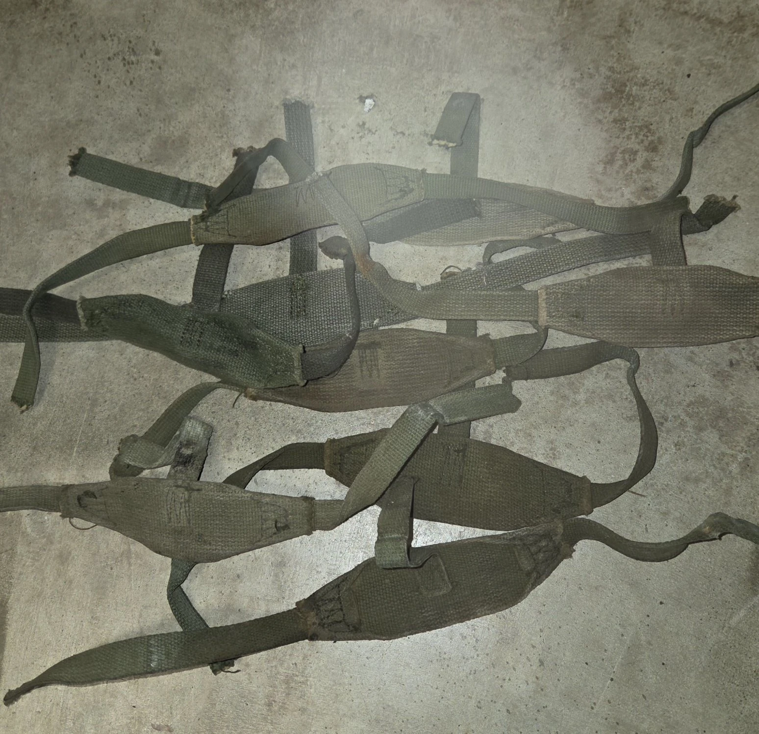 Helmet Liner Nape Strap, 3 Point Buckle, DLA (USED) - Image 1