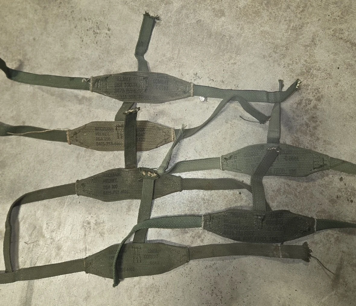 Helmet Liner Nape Strap, 3 Point Buckle, DSA (USED) - Image 2