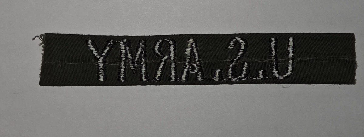 U.S. ARMY Branch Tape, Incountry Style - Image 2