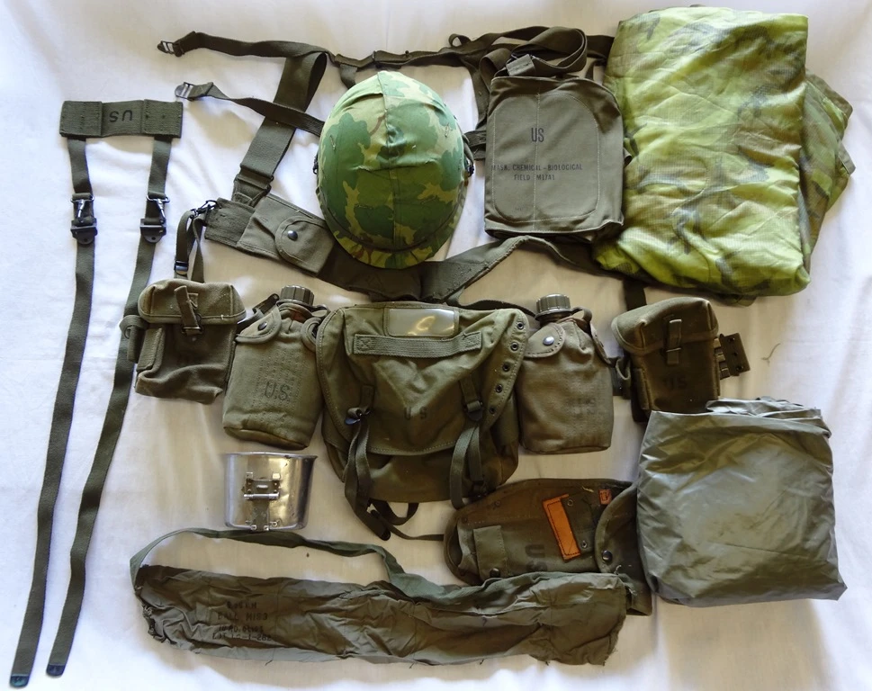 US Army Complete Field Gear Package, EXC - Image 1