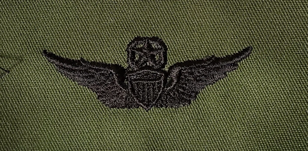 Army Aviator Qual Badge, Master. Subdued. - Image 1