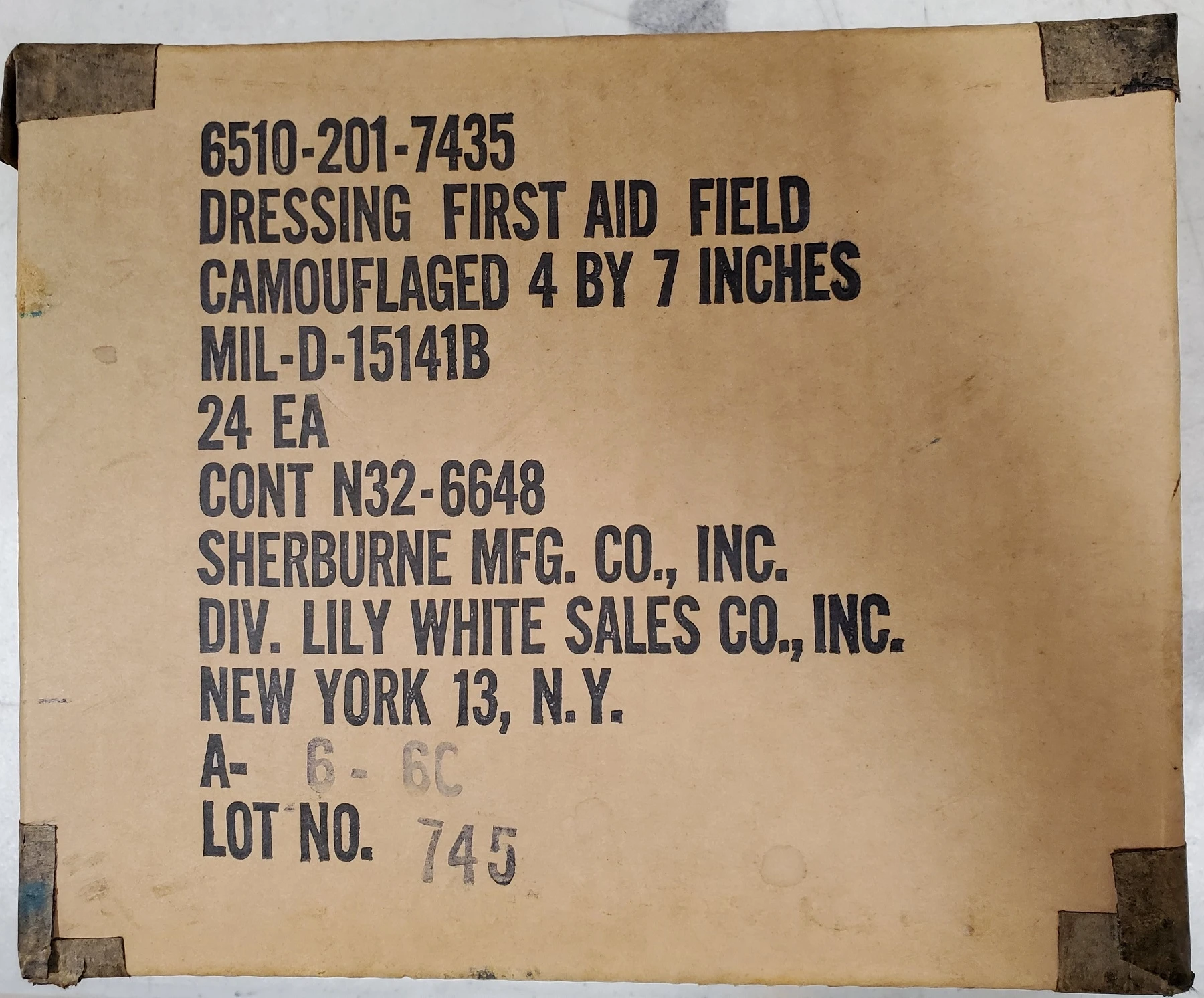 1st Aid Dressing (Bandage), 1960's - Image 5