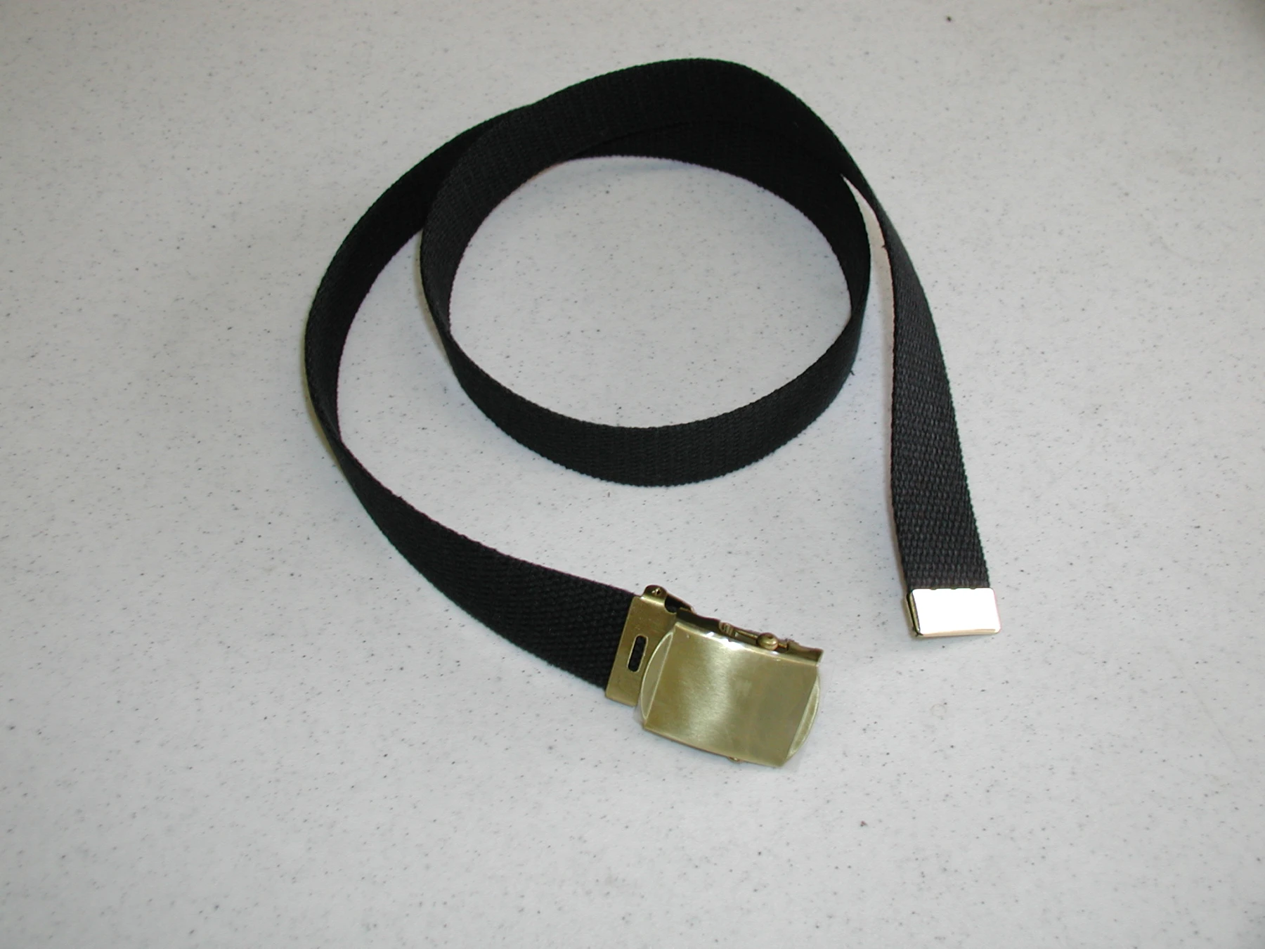 Belt, Trouser, Web, Brass Buckle - Image 1