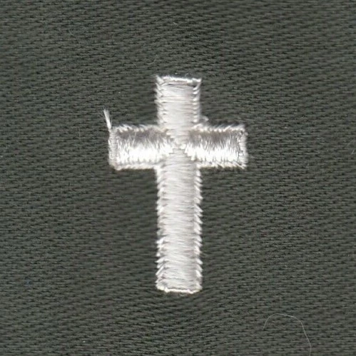Christian Chaplain Branch of Service, Sew-On Color - Image 1