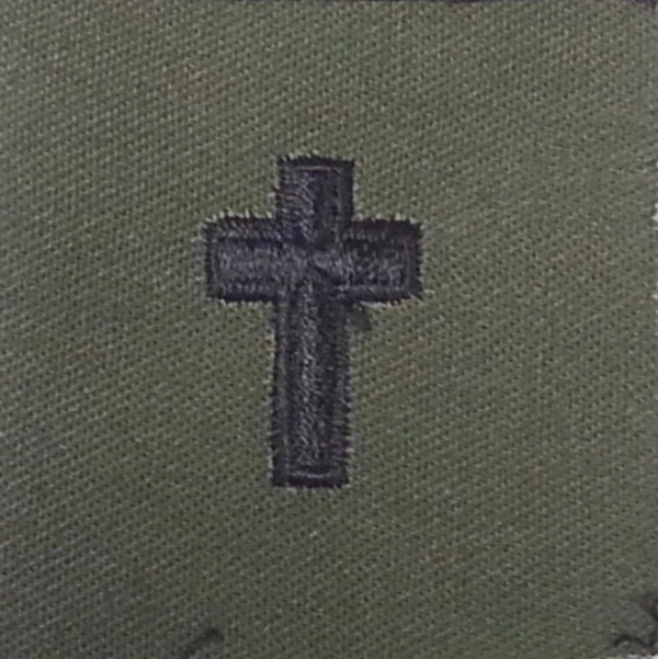 Christian Chaplain Branch of Service, Sew-On Subd. - Image 1