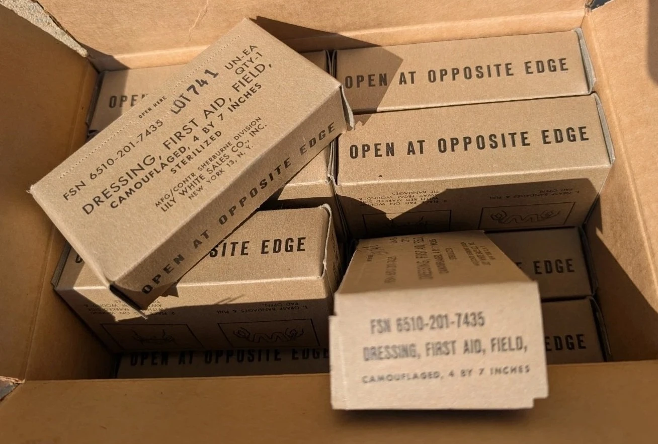 1st Aid Dressing (Bandage), 1960's - Image 3