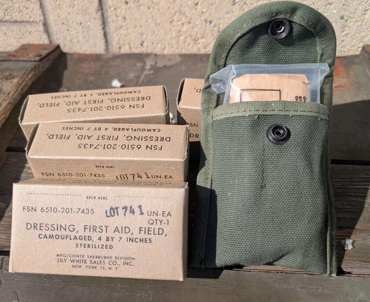 1st Aid Dressing (Bandage), 1960's - Image 6