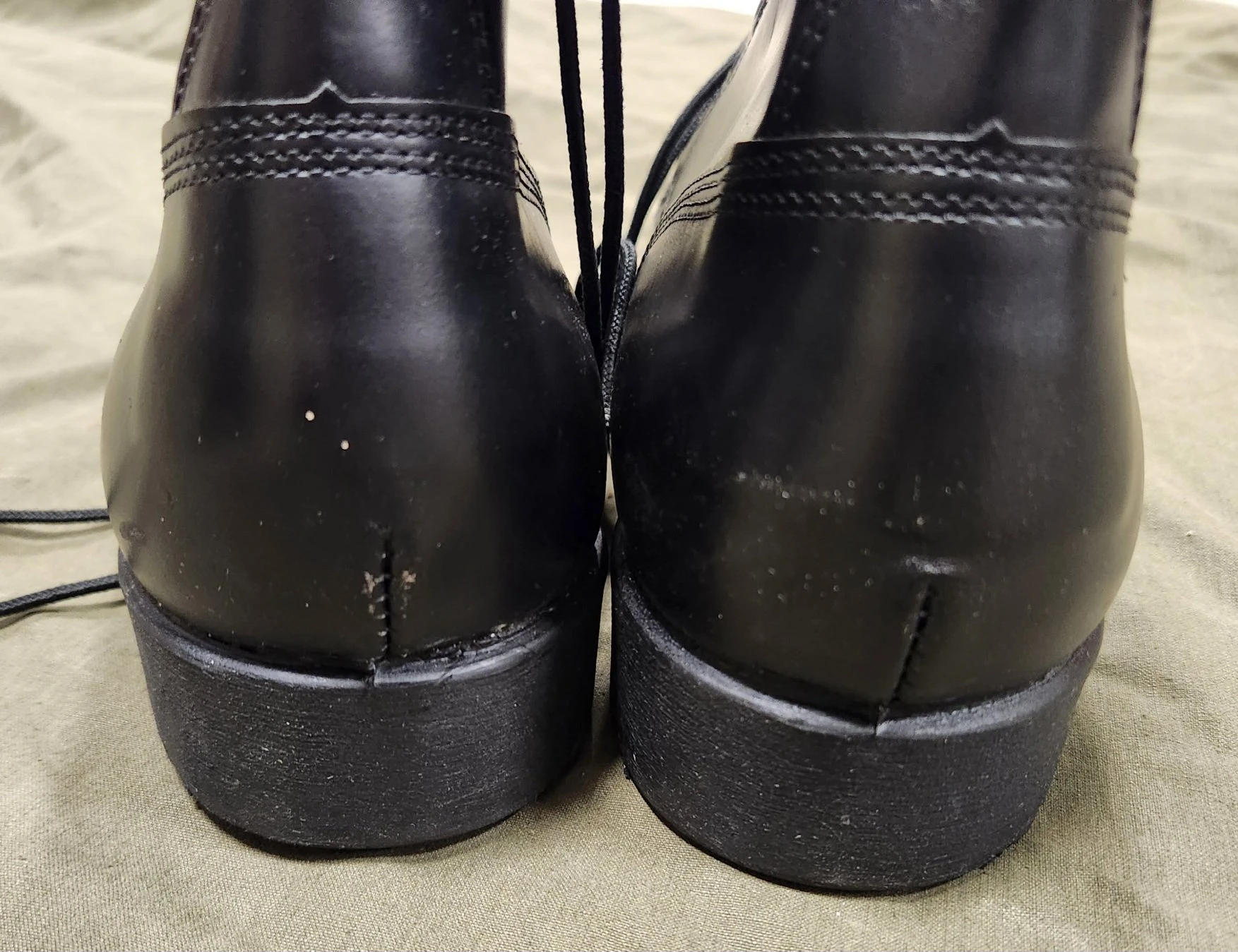 Leather Combat Boots (DMS), VN (10.5R) - Image 2