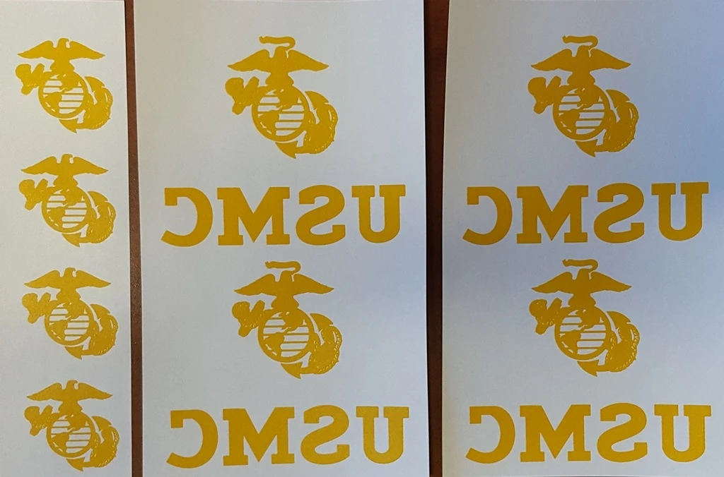 USMC EGA Iron-On Transfer, Sheet Set - Image 2