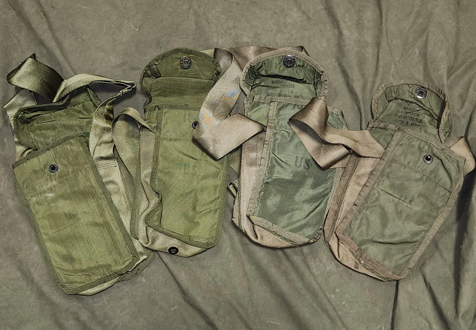 Pocket, Ammunition Magazine (M-67 Magazine Shoulder Bag) DLA DATED - Image 1