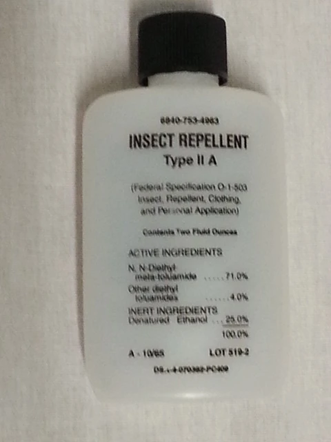 Reproduction Type IIA Insect Repellant Bottles - Image 1