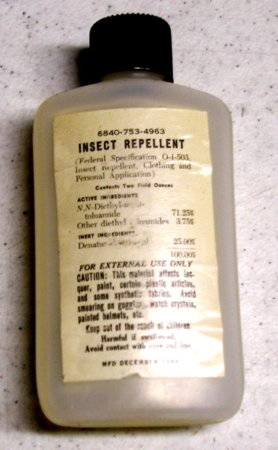 Insect Repellent w/ Paper Label, Original, Case - Image 4