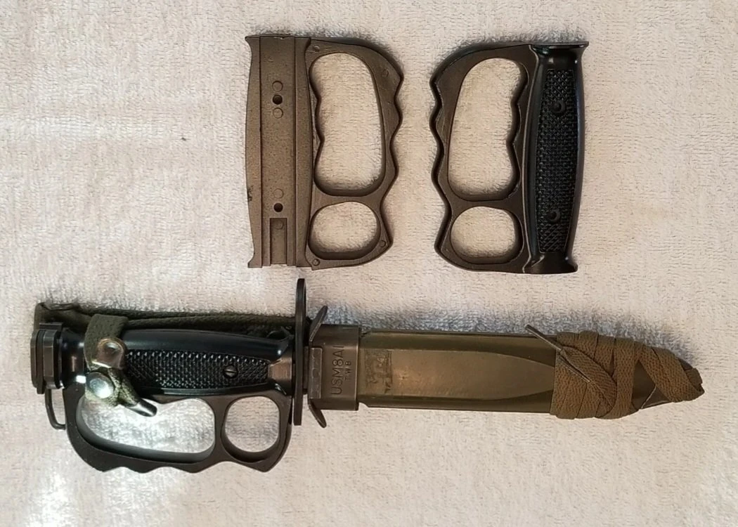 M7 Bayonet Fighting Knife Handle "Knuckle" - Image 1