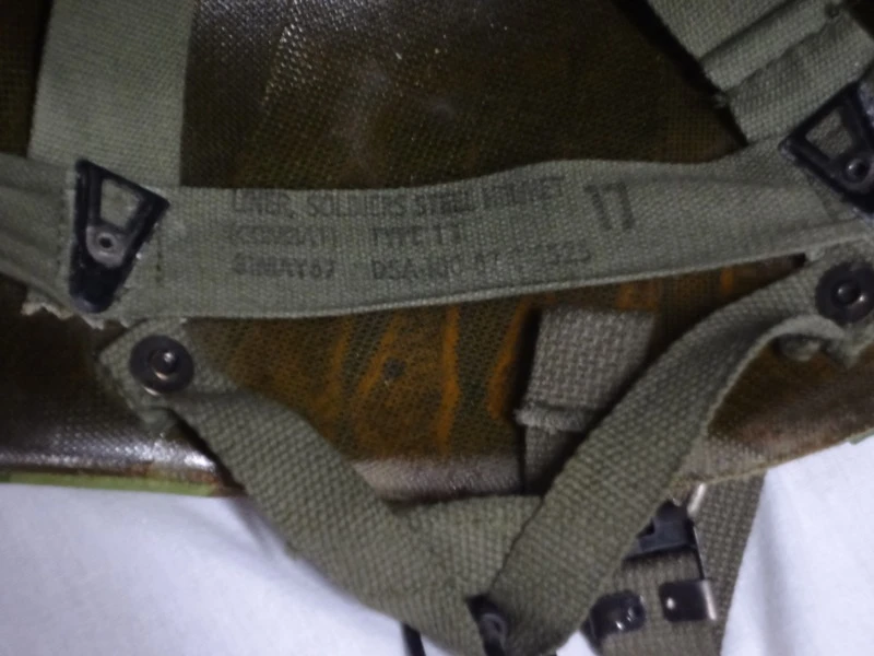 M-1C Airborne Helmet, Complete, VN - Image 2