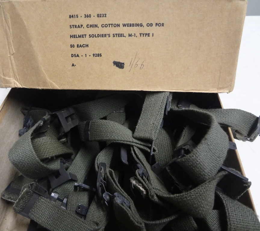 M-1 Helmet Chinstrap, Type I (Infantry) - Image 1