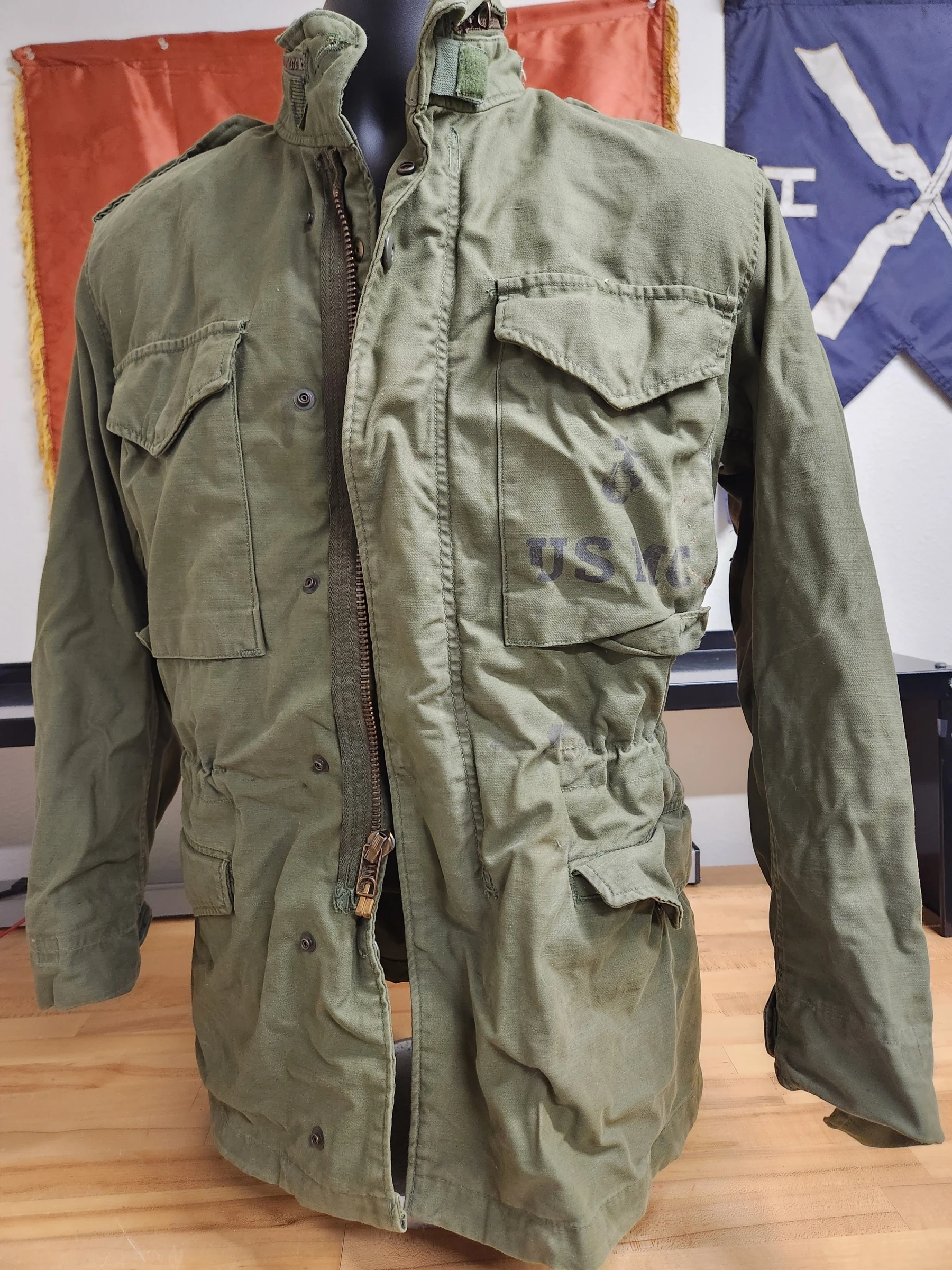 M-65 Field Jacket, USMC 1972 (XS-R) - Image 1