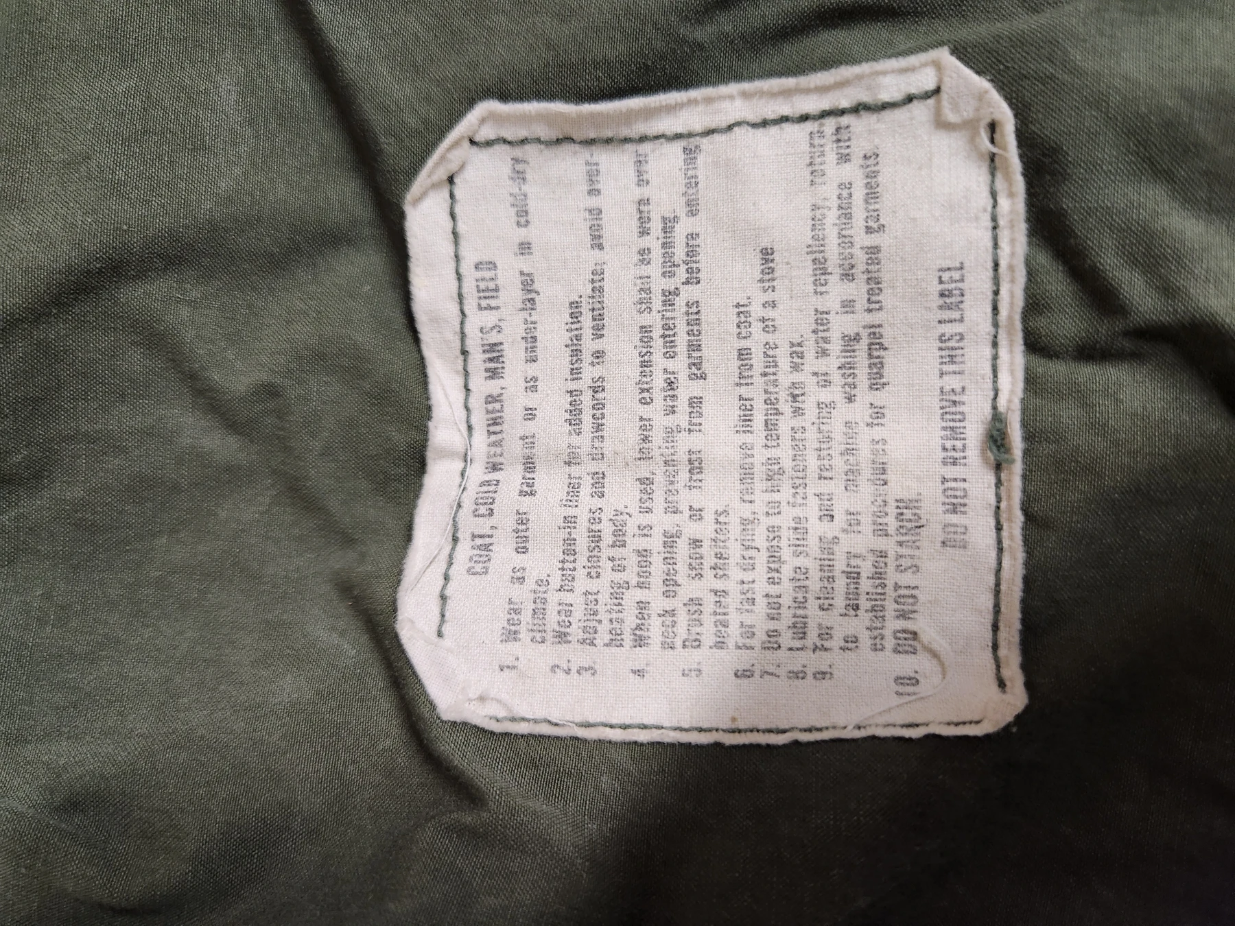 M-65 Field Jacket, USMC 1972 (XS-R) - Image 5