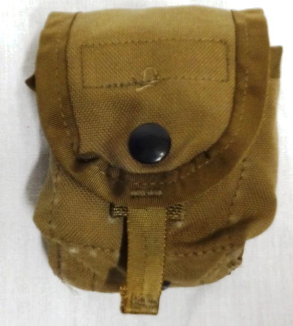 MOLLE II Hand Grenade Pouch, Coyote, USGI - Image 1